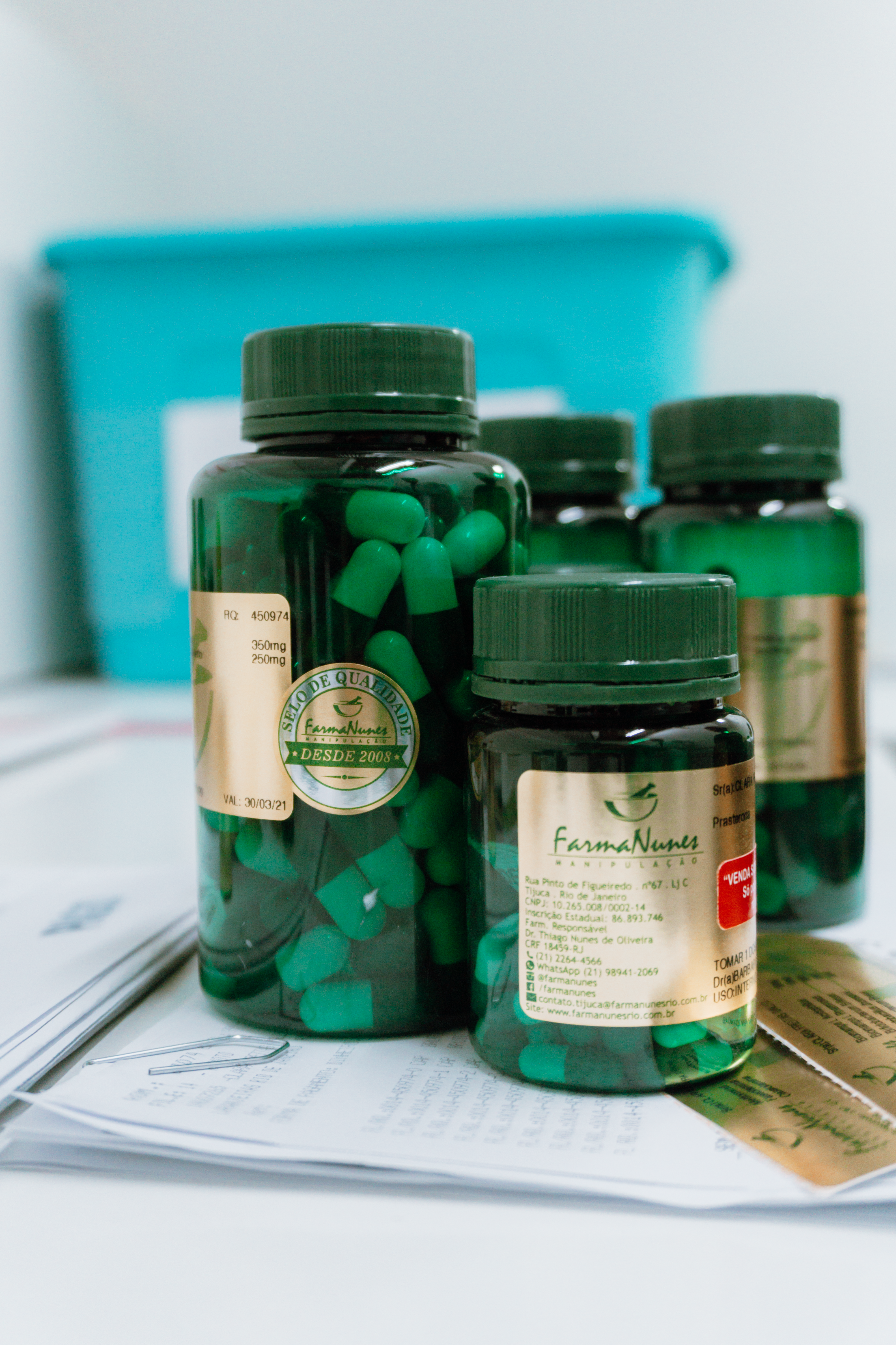 Cápsulas manipuladas FarmaNunes